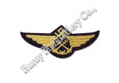 German World War II Hands Embroidered Wings